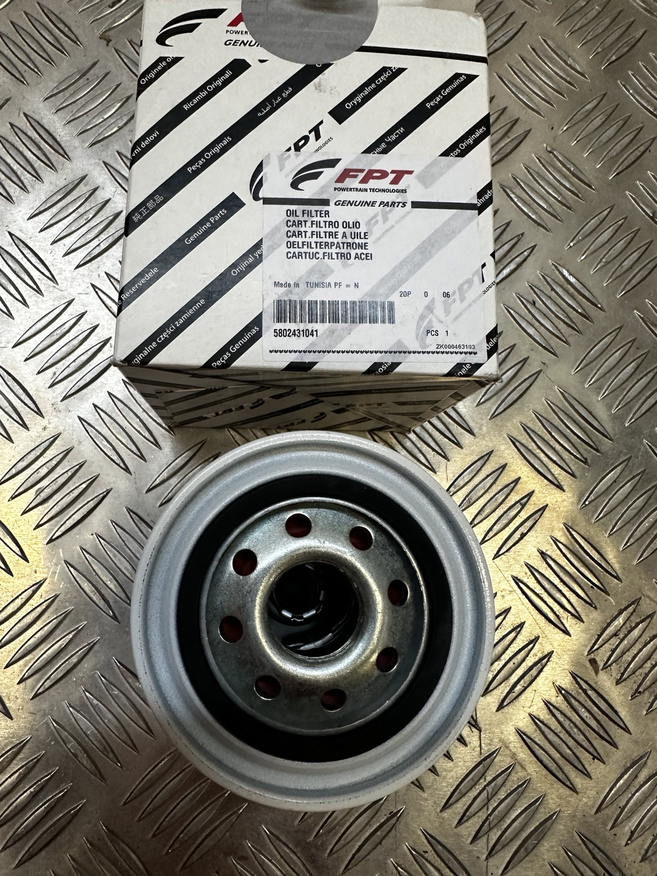 5802431041 OIL FILTER FPT