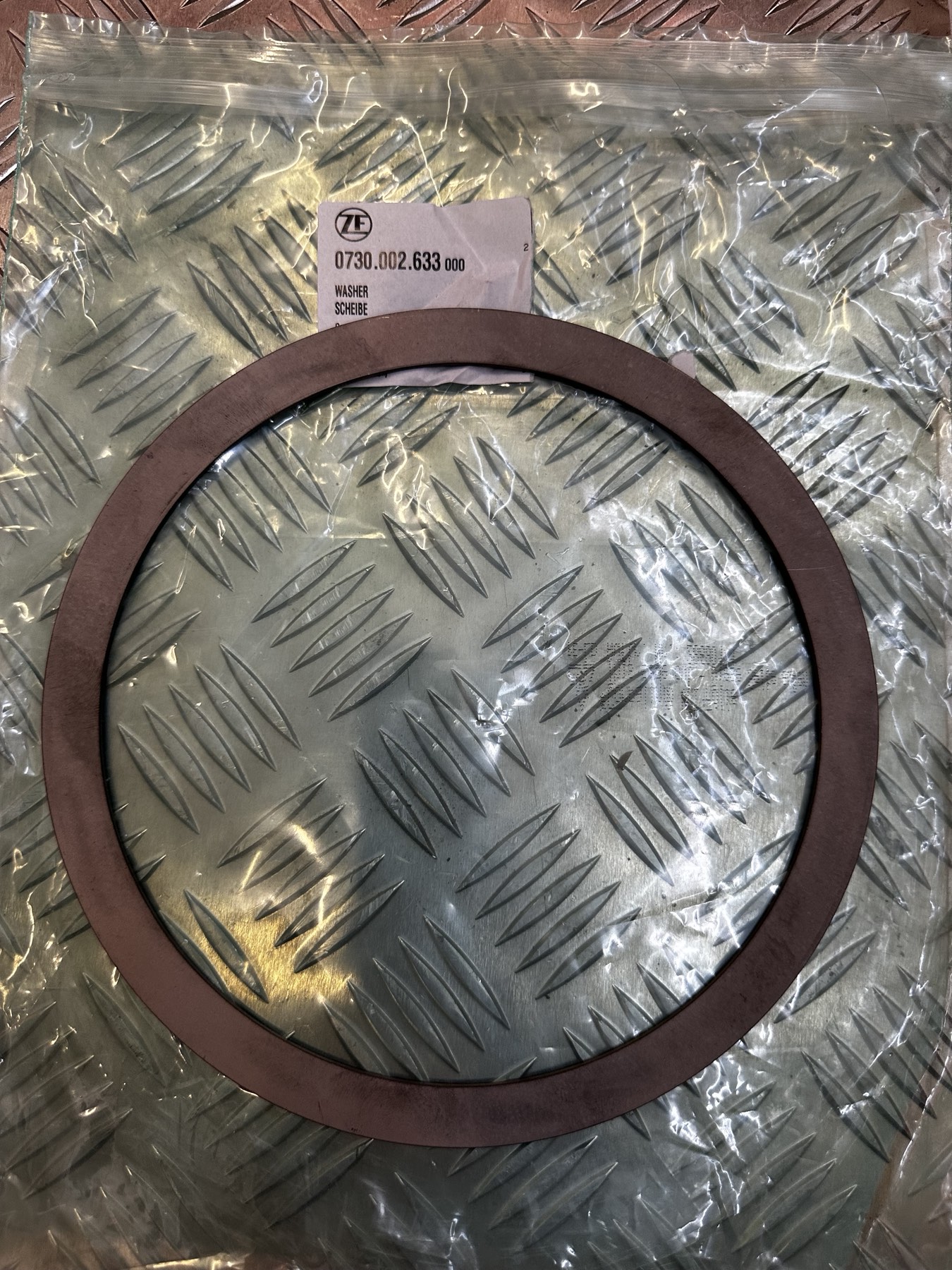 0730.002.633 WASHER ZF GENUINE