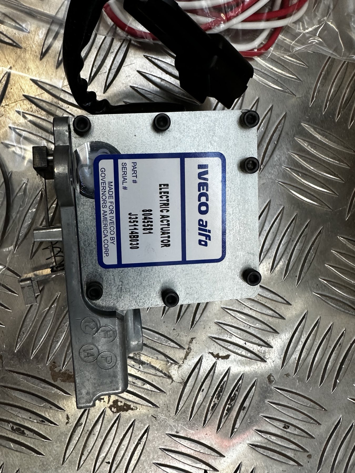 8045581 DIESEL ENGINE ACT. 12V