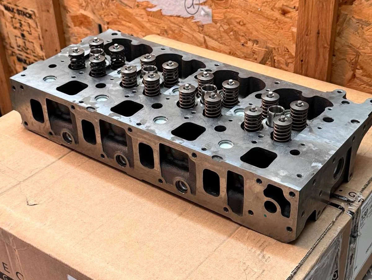 5801823163 Cylinder head assy with valves for FPT IVECO F36 engine CASE skidsteer, backhoe